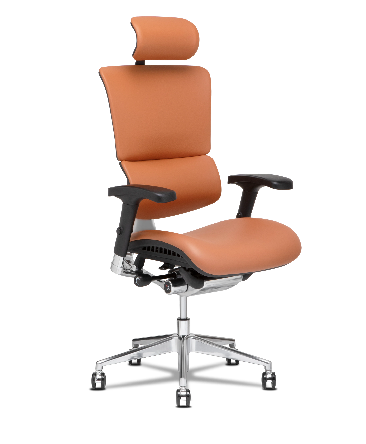 Refurbished X4 Leather Executive Office Chair - Extended Width