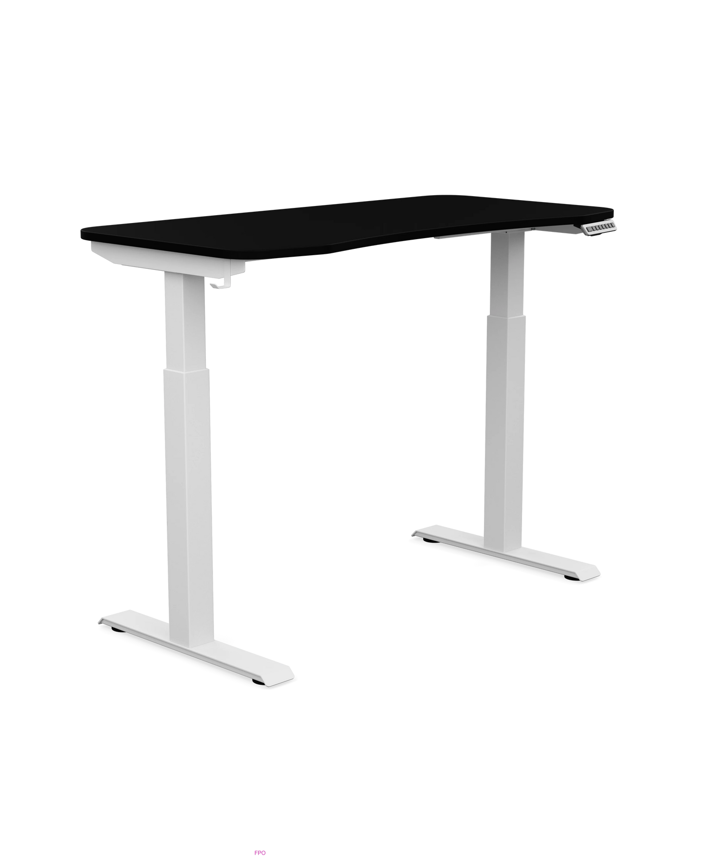 X-Desk Rise with Concave Top