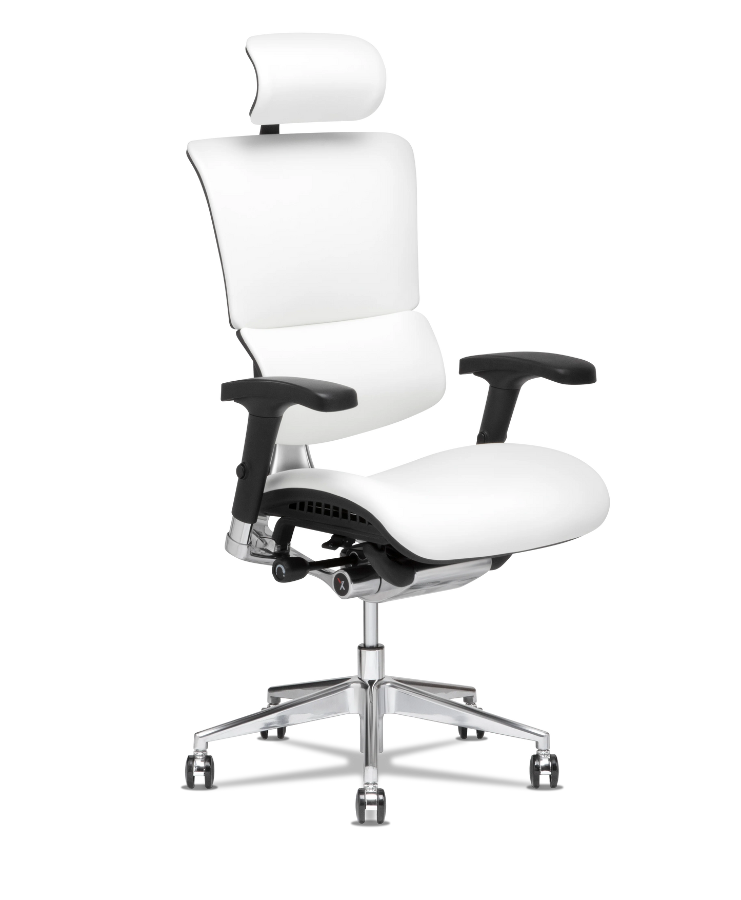 Refurbished X4 Leather Executive Office Chair - Extended Width