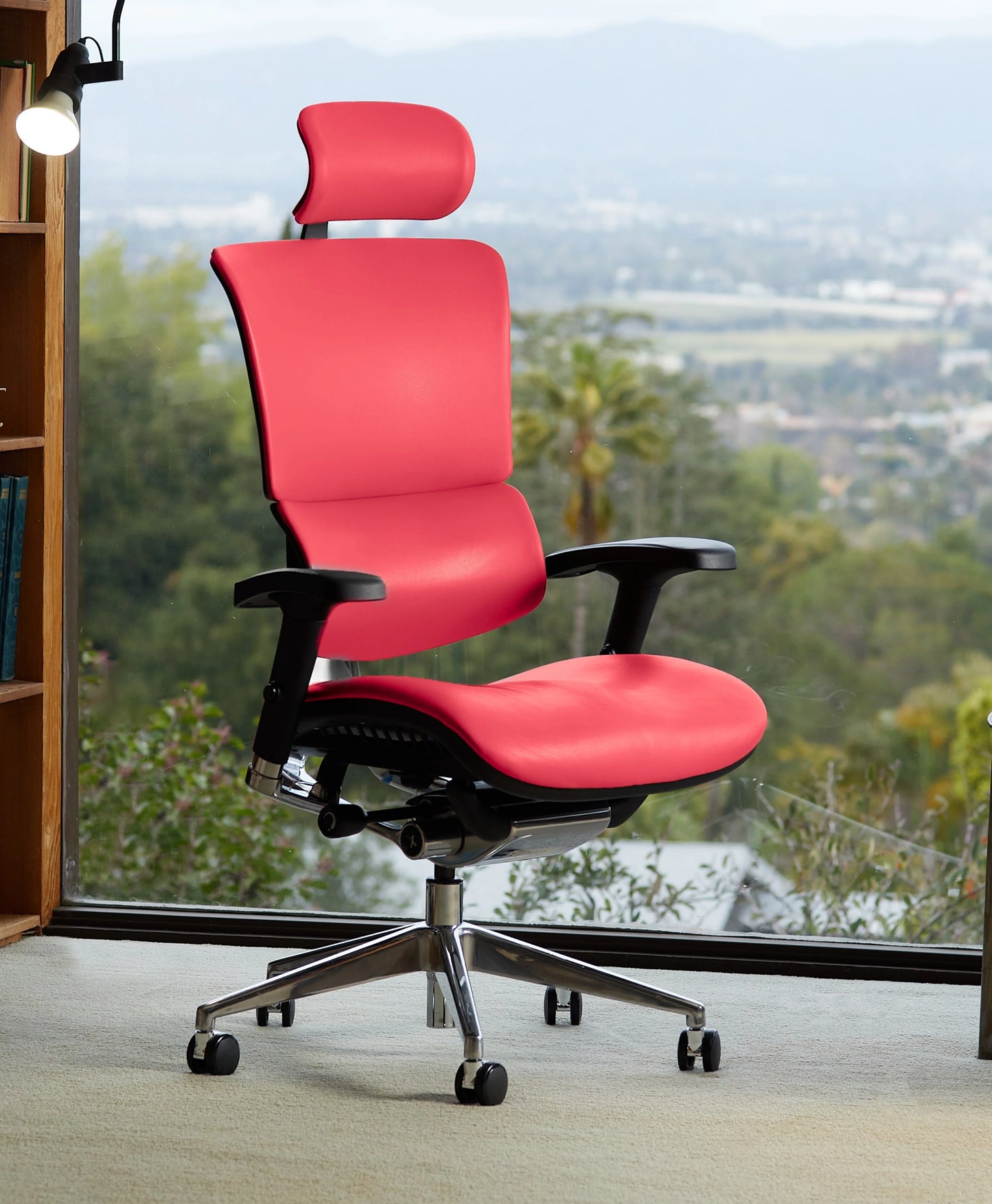 Refurbished X4 Leather Executive Office Chair - Extended Width