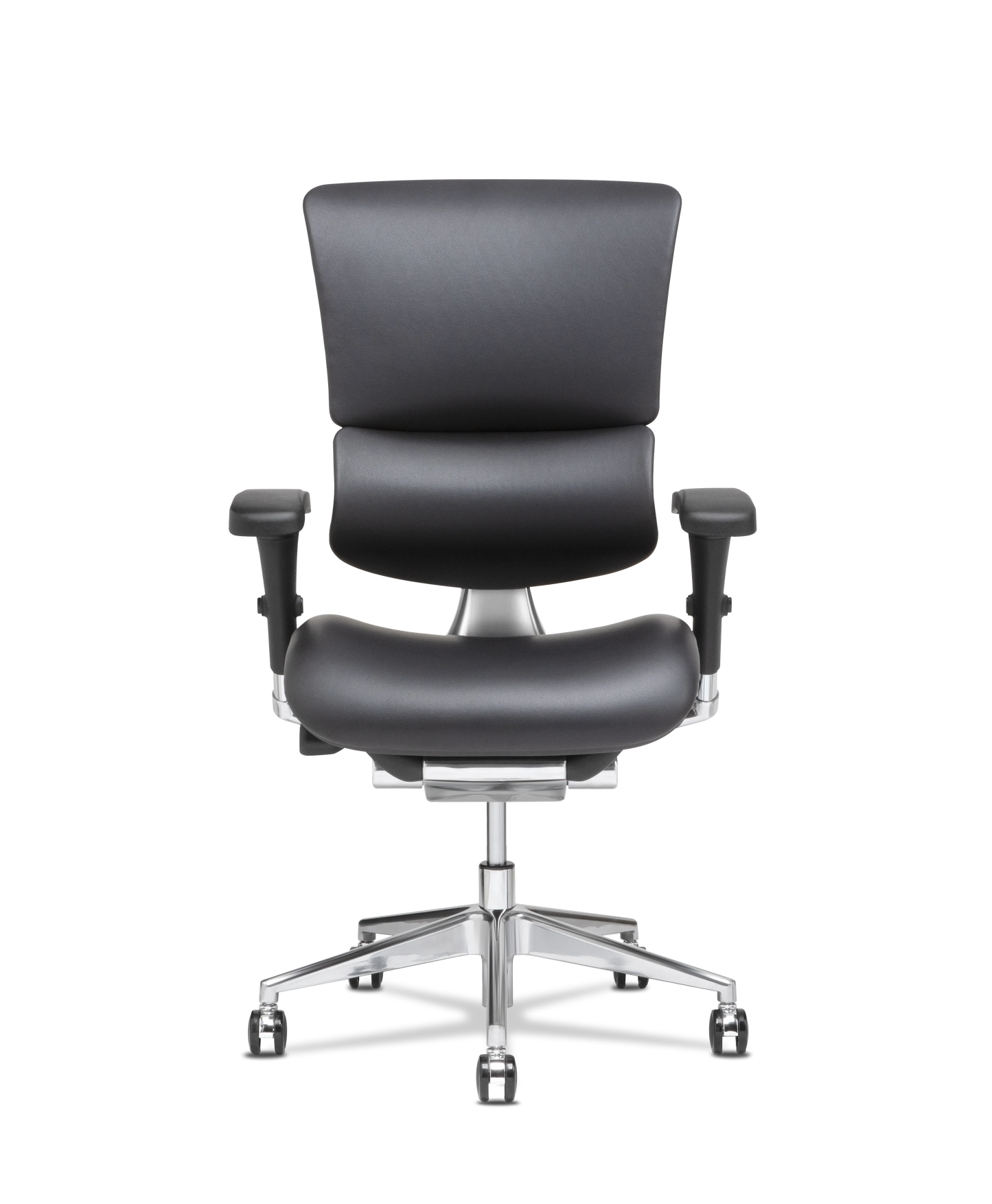 Refurbished X4 Leather Executive Office Chair - Extended Width