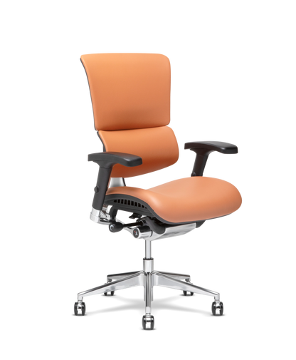 Refurbished X4 Leather Executive Office Chair - Standard Width