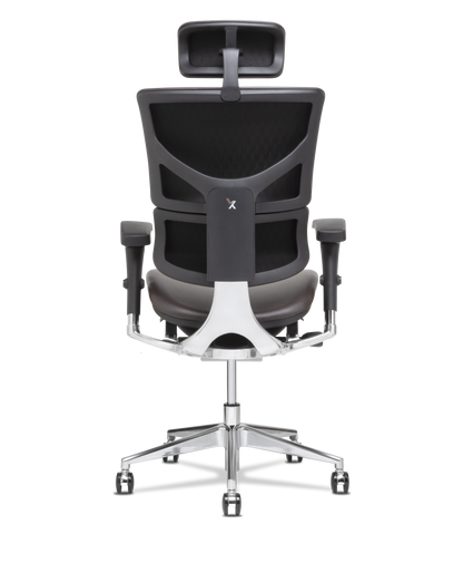 Refurbished X4 Leather Executive Office Chair - Extended Width
