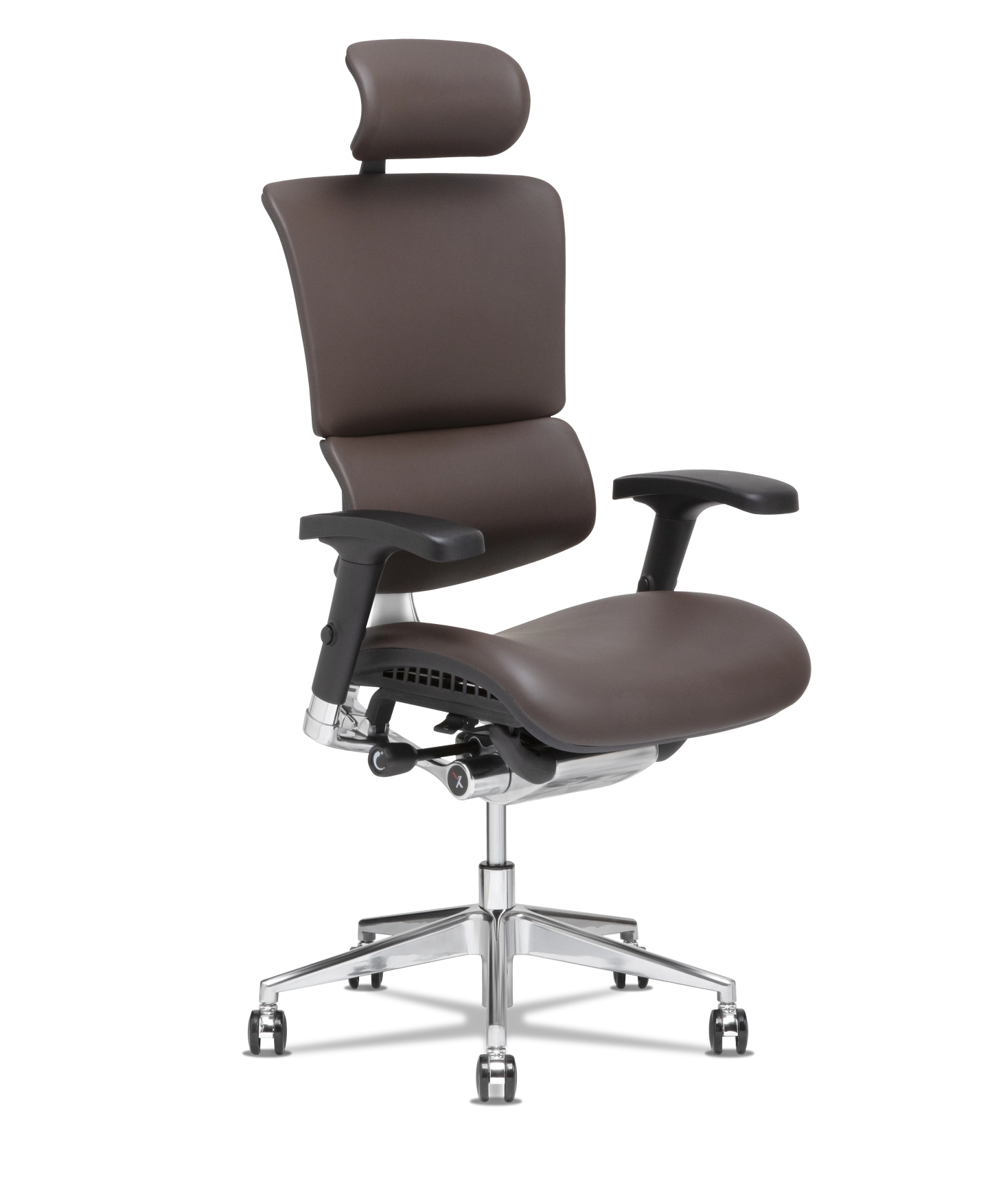 Refurbished X4 Leather Executive Office Chair - Extended Width