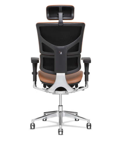 Refurbished X4 Leather Executive Office Chair - Extended Width