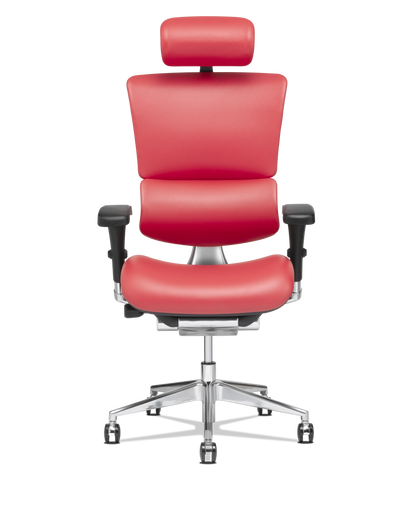 Refurbished X4 Leather Executive Office Chair - Standard Width