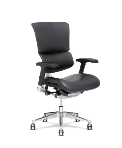 Refurbished X4 Leather Executive Office Chair - Standard Width