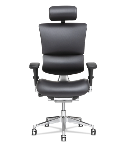 Refurbished X4 Leather Executive Office Chair - Standard Width