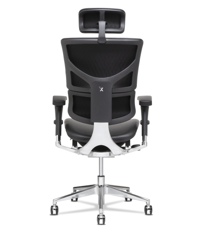 Refurbished X4 Leather Executive Office Chair - Extended Width