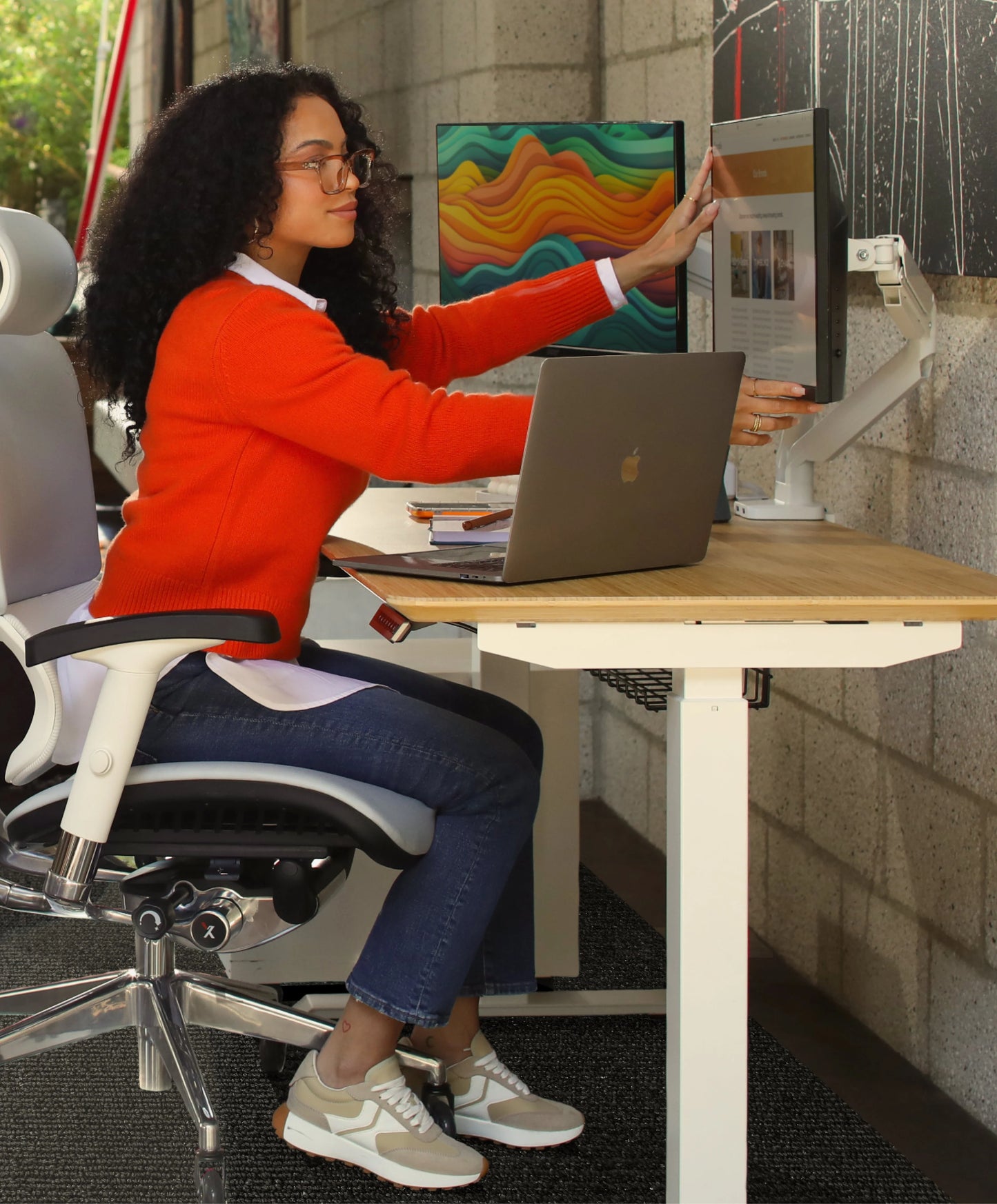 Dual Monitor Arm
