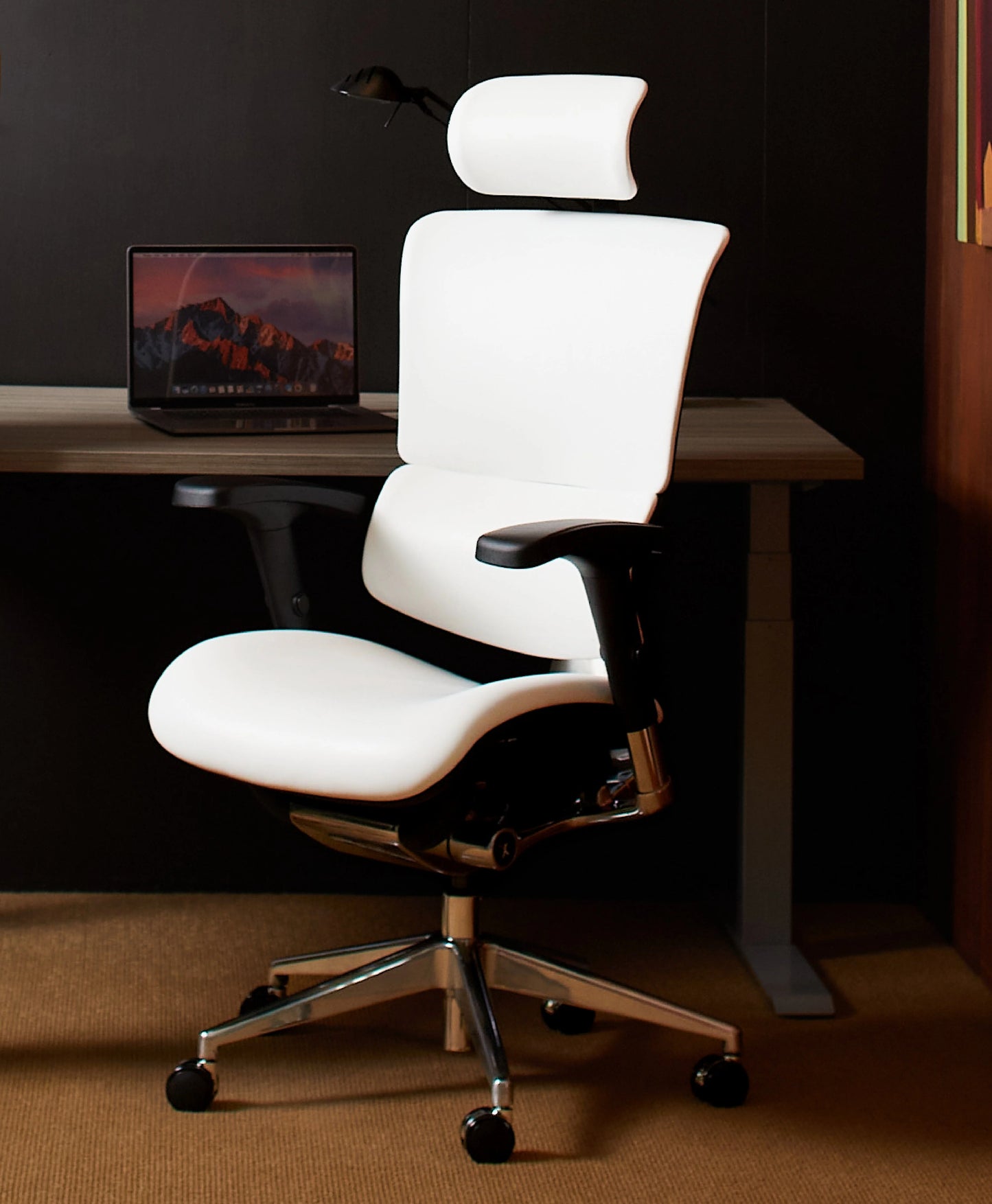 Refurbished X4 Leather Executive Office Chair - Extended Width