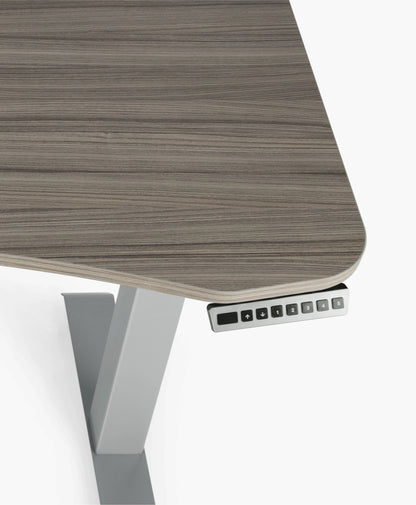 X-Desk Rise with Concave Top