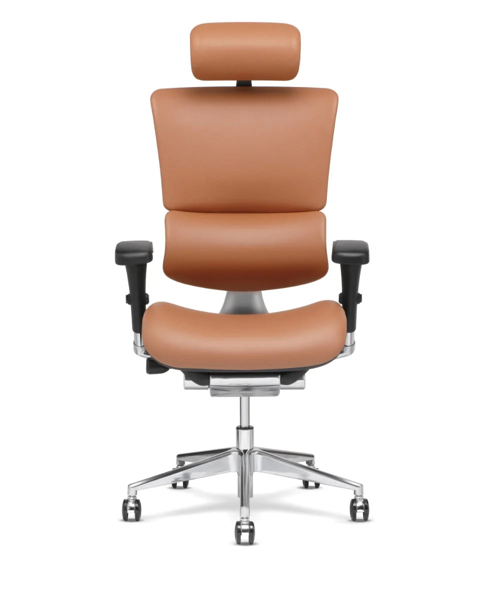Refurbished X4 Leather Executive Office Chair - Standard Width