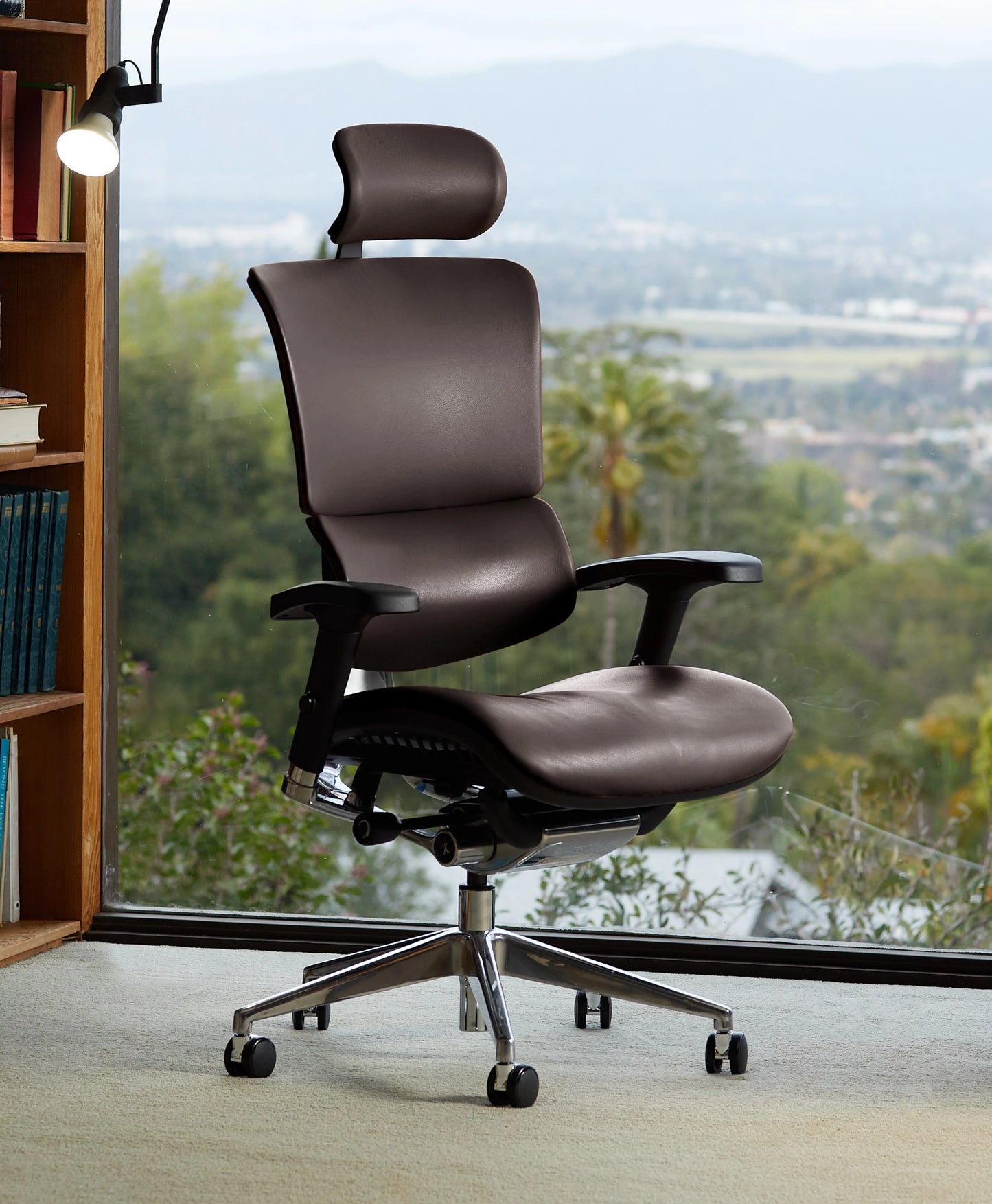 Refurbished X4 Leather Executive Office Chair - Standard Width