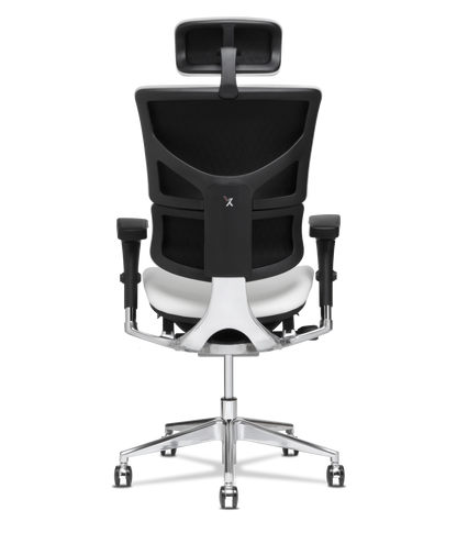 Refurbished X4 Leather Executive Office Chair - Extended Width