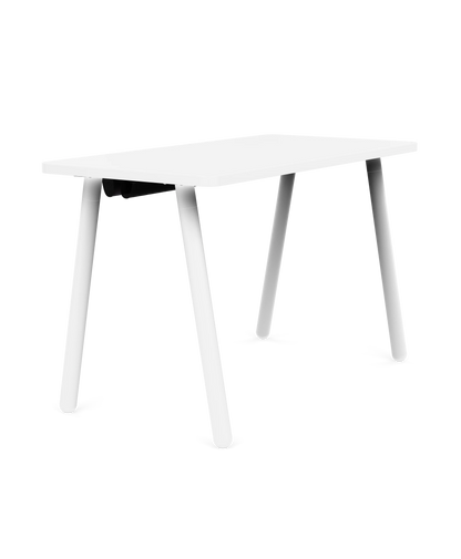 X-Desk Studio with Angled Legs