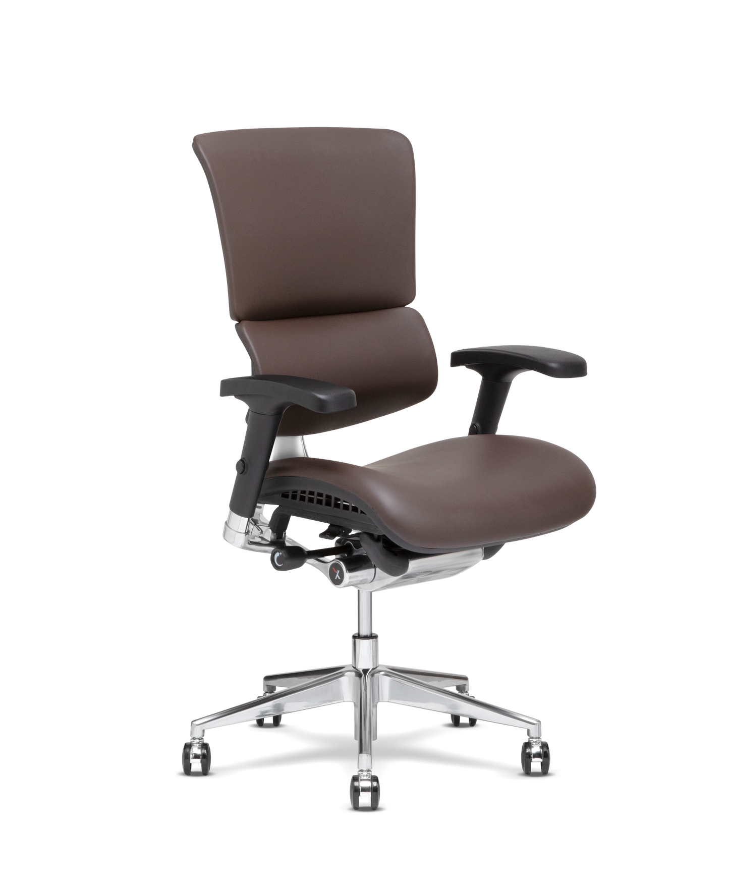 Refurbished X4 Leather Executive Office Chair - Extended Width