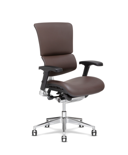 Refurbished X4 Leather Executive Office Chair - Extended Width