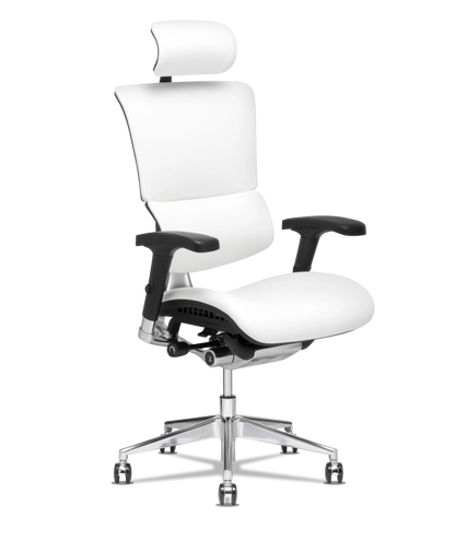 Refurbished X4 Leather Executive Office Chair - Extended Width