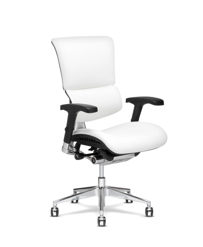Refurbished X4 Leather Executive Office Chair - Extended Width