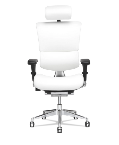 Refurbished X4 Leather Executive Office Chair - Extended Width
