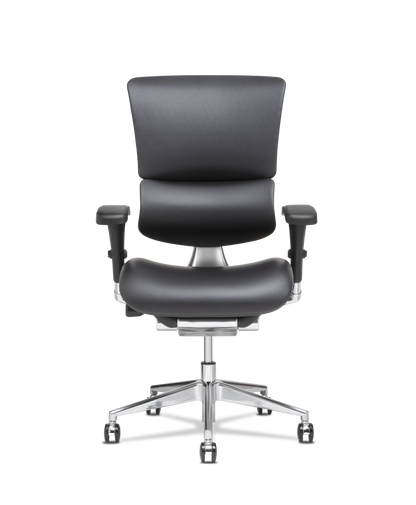 Refurbished X4 Leather Executive Office Chair - Extended Width