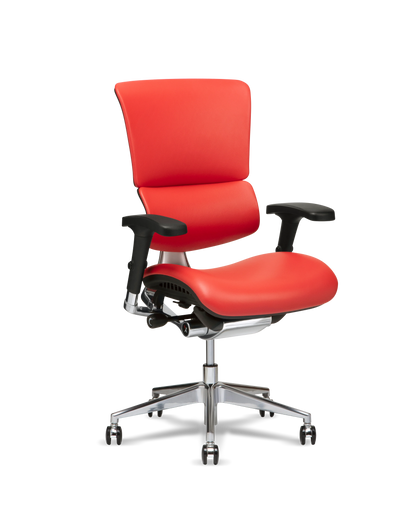 Refurbished X4 Leather Executive Office Chair - Extended Width
